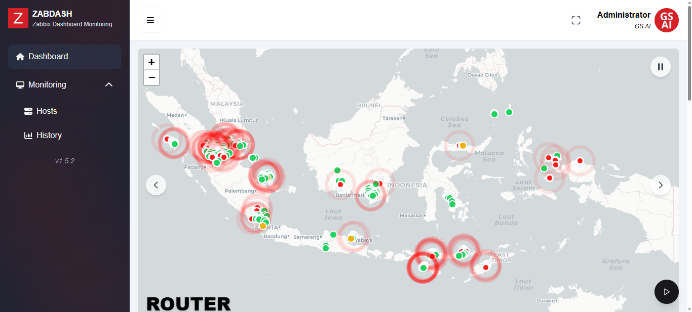 Zabdash Main Dashboard
